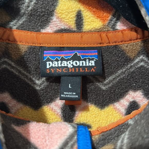 Patagonia Women’s Synchilla Fleece Snap T Pullover 
Winter Warm Skiing - Picture 2 of 9